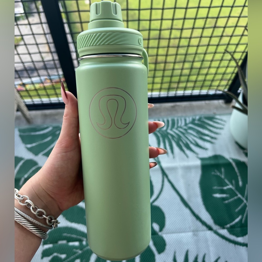 LuluLemon Logo Water bottle